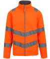 RG557 TRA712 Regatta High Visibility Pro Contract Ablaze Soft Shell Jacket Orange  colour image